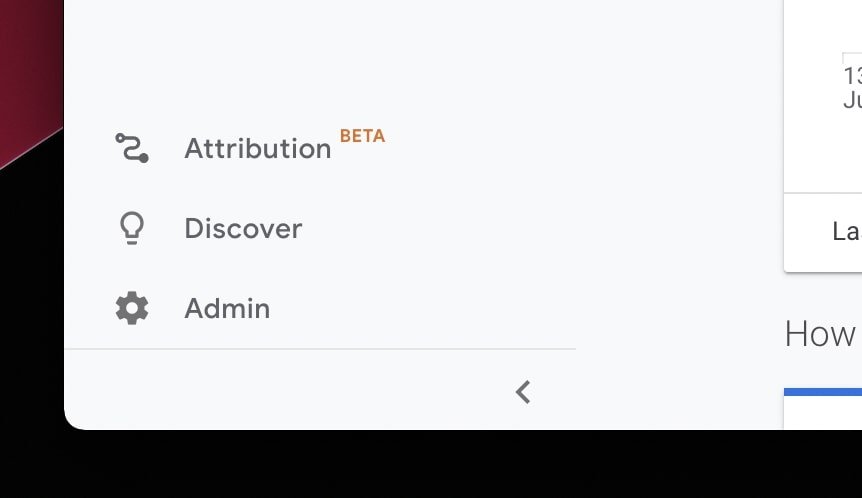 How to add users to Google Analytics. 1 Google Analytics Universal Admin button
